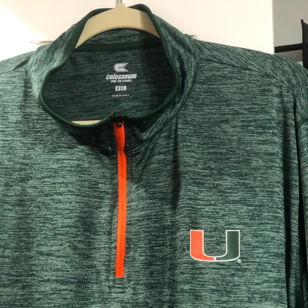 Dry fit Miami quarter zip